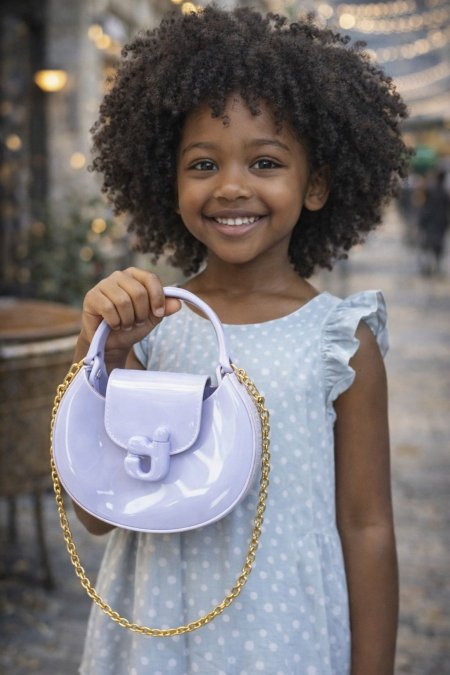 جزدان عيد أطفال مع كبسه بيضاوي